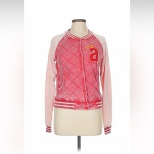 Wright and Ditson Cooperstown Angels quilted baseball jacket, med NWT